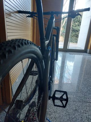 Bicicleta lexon fibra carbono talla M