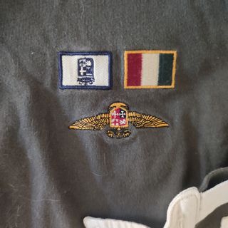 Aviazione navale polo manica lunga