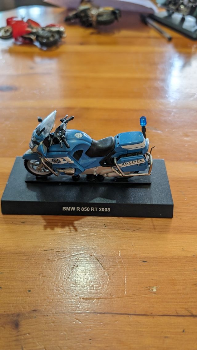 Modellino Moto BMW R 850 RT 2003 Polizia 2003