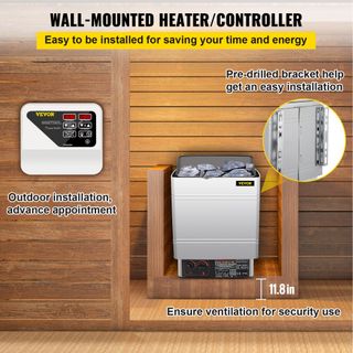 Stufa Elettrica per Sauna 9KW Sauna con Controllor