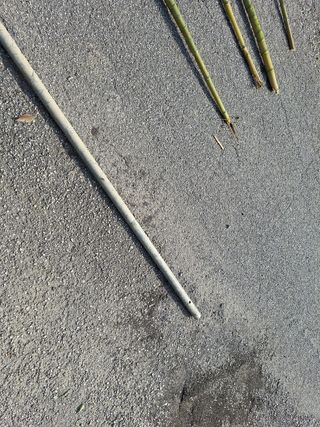 Palo trovato in un fosso