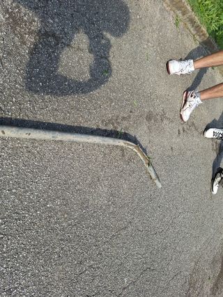 Palo trovato in un fosso