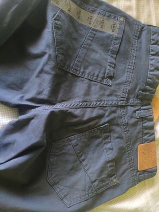 Pantalón  Largo azul marino niño 13-14