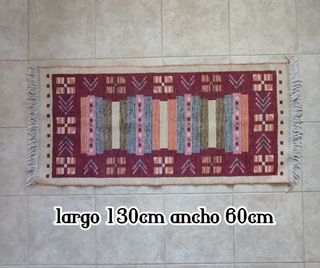 ALFOMBRA KILIM REVERSIBLE 130CMX60CM