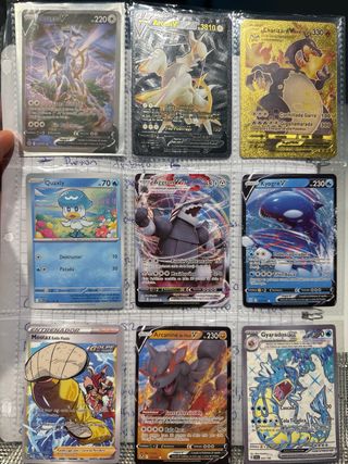 Cartas pokemon coleccionables