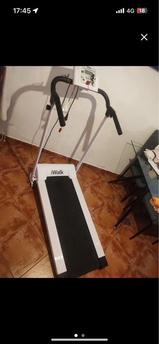 Cinta de andar y correr IWALK