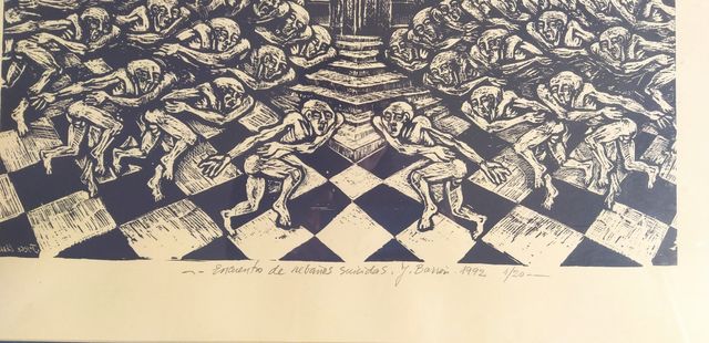 Grabado Jorge Barrón