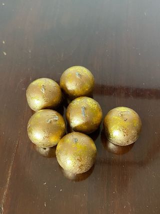 Lotto 10 candele da collezione