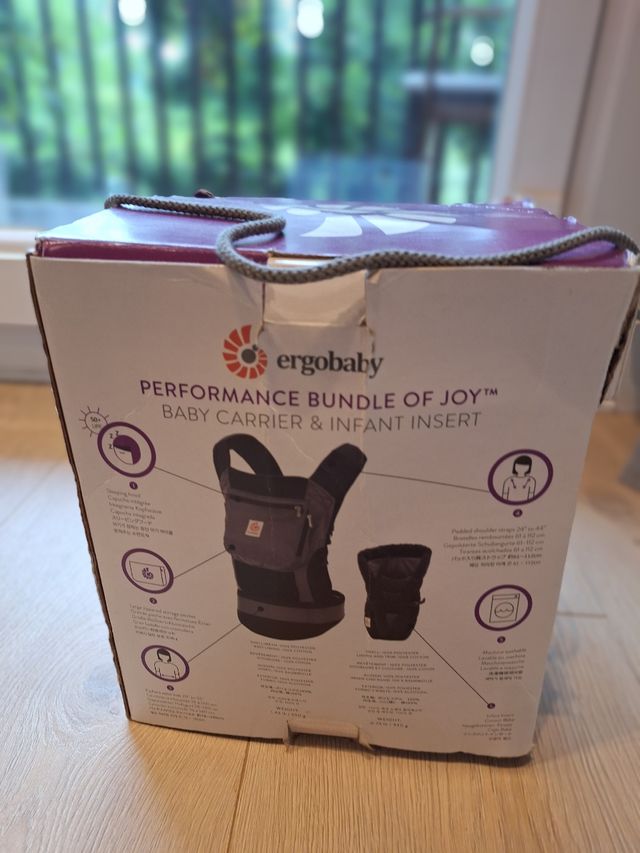 Mochila Portabebe + Cojin Ergobaby PERFORMANCE