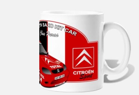TAZA PLACA CHUS PURAS CITROËN KIT CAR
