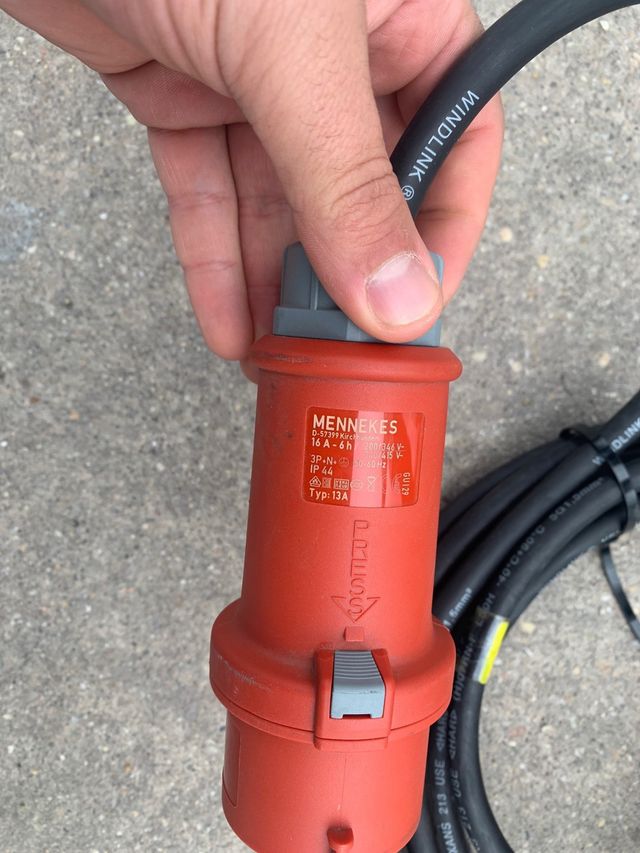 Manguera 5 hilos conector hartin