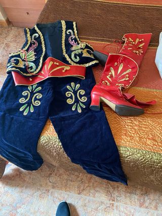 Traje de zingara completo