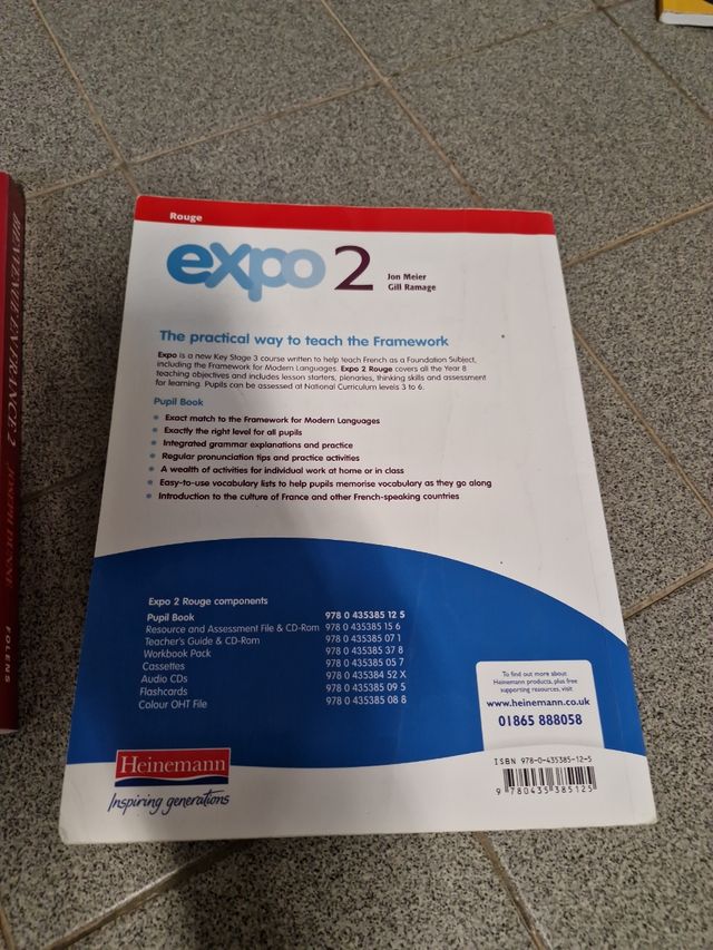 Libros certificate francés