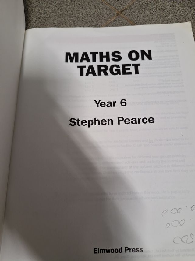 Libros texto maths year 6