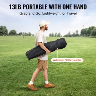 Sedia da Campeggio Pieghevole Portatile Capacità M