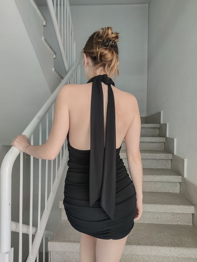 Vestido pegado ajustado multiposicion