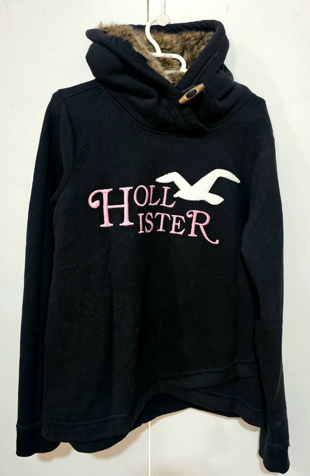 Sudadera Hollister negra mujer TS