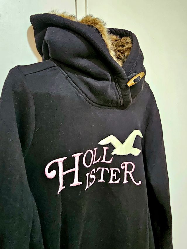 Sudadera Hollister negra mujer TS