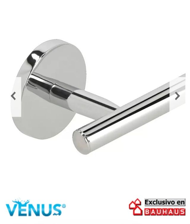 Toallero VENUS MARINA, cromado brillante, de latón