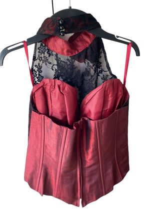 Vestido de fiesta gótico corset y falda