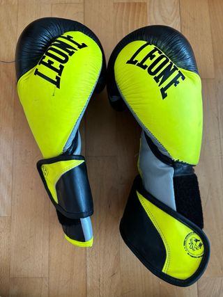 Guantes de boxeo Leone 12 Onzas