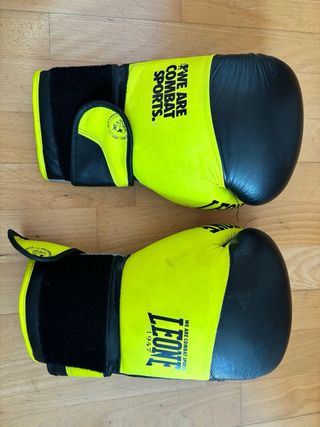 Guantes de boxeo Leone 12 Onzas
