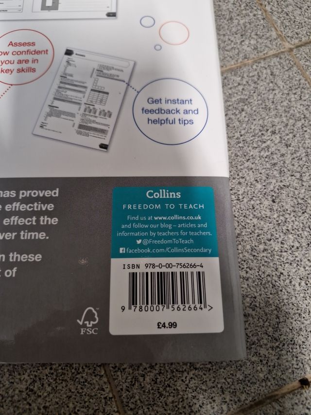 Libros Science and Maths revision