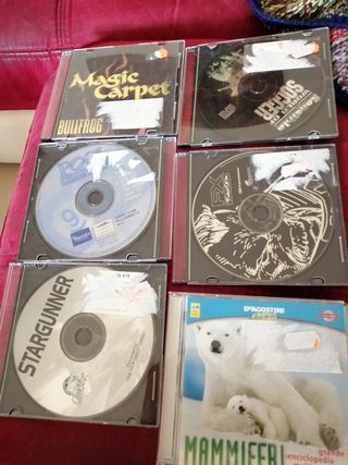 Cd giochi e dvd