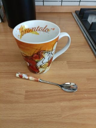 Tazza Brontolo Disney con Cucchiaino 
