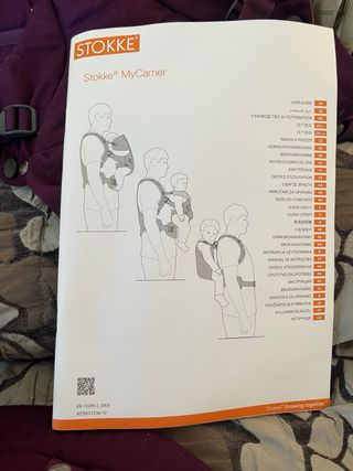 Mochila porta bebés Stokke