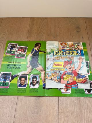Álbum Cromos Estrellas Liga 92-93 Panini COMPLETO