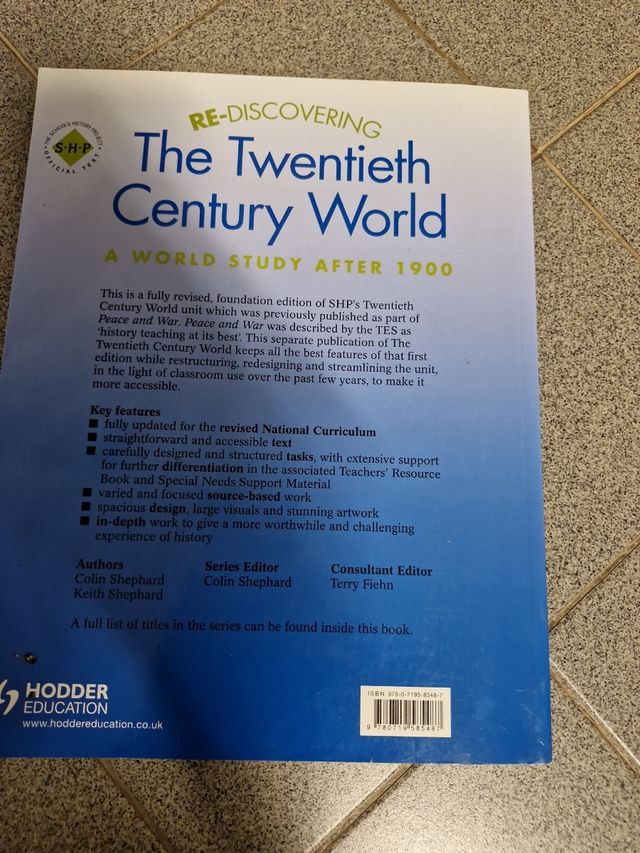 Libro texto historia en ingles