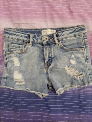 Jeans corti bambina zara