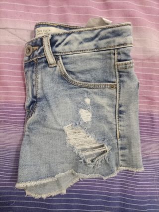 Jeans corti bambina zara