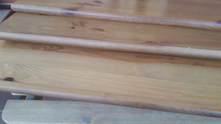 BALDAS ESTANTES MADERA PINO MACIZA CON ESCUADRAS