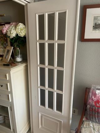 Puertas de paso macizas blancas