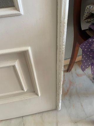 Puertas de paso macizas blancas