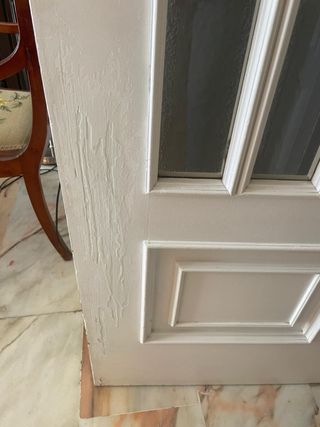 Puertas de paso macizas blancas