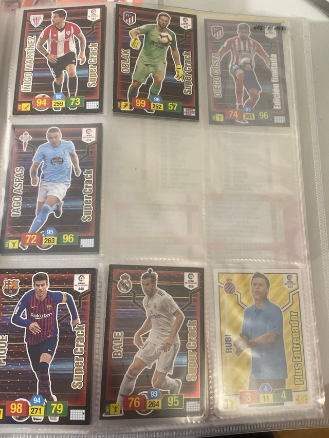 cromos adrenalyn 2018-19