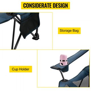 Sedia Portatile Pieghevole da Campeggio 168x56x69