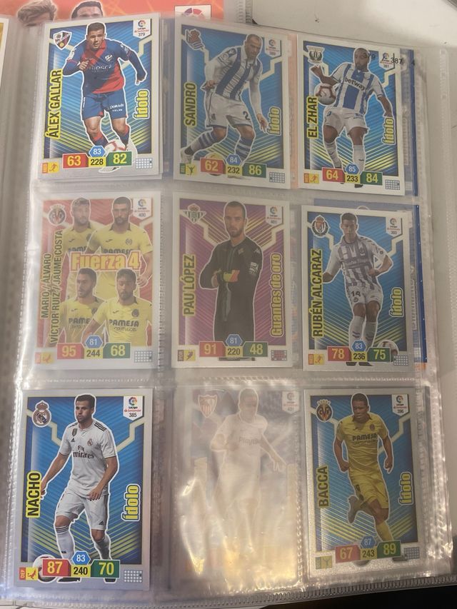 cromos adrenalyn 2018-19