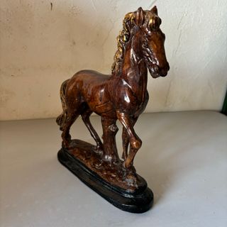Escultura caballo coleccionable, antigüedades. 