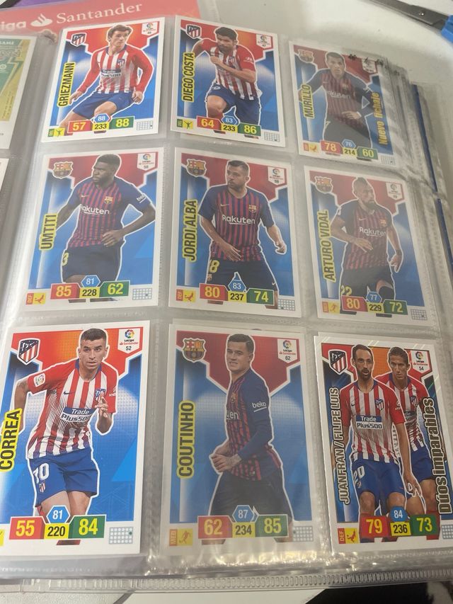cromos adrenalyn 2018-19