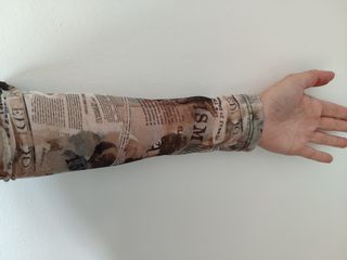 BERSHKA con etiqueta camiseta top transparente