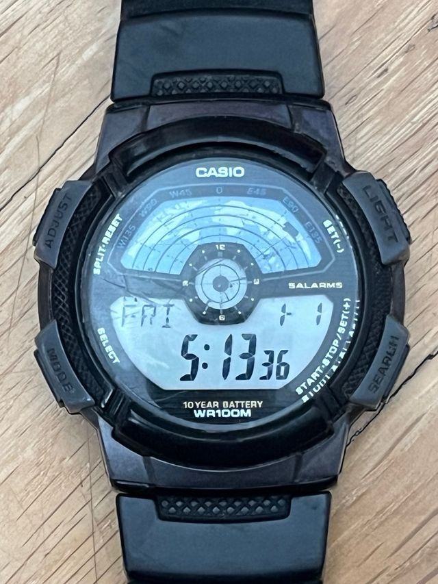 ANTIGUO RELOJ CASIO 3198 AE - 1000W