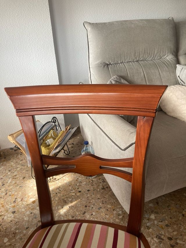 Sillas comedor madera maciza 6