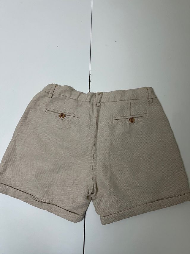 Pantalón Corto Beige Zara Kids