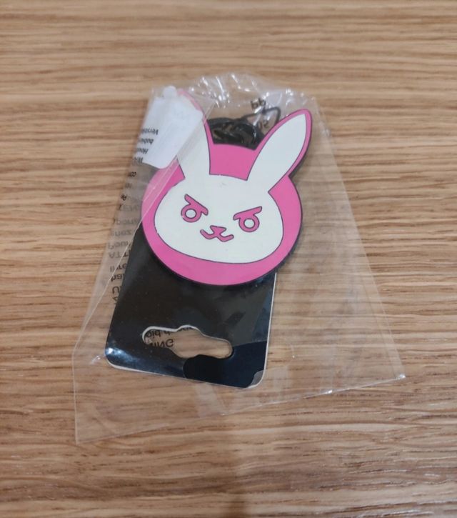 Llavero Metálico Overwatch D.Va Bunny
