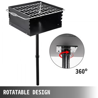 Griglia Barbecue per Parco all'Aperto 16x16 Pollic