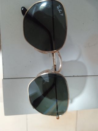 Ray ban,P, Hexagonal flat lenses oro